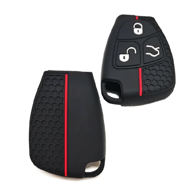 Remote Key Cover Protective Shell Soft Fob Protector Cover Car Key Case for B200 S350 E280 Full Protection Key Fob Case