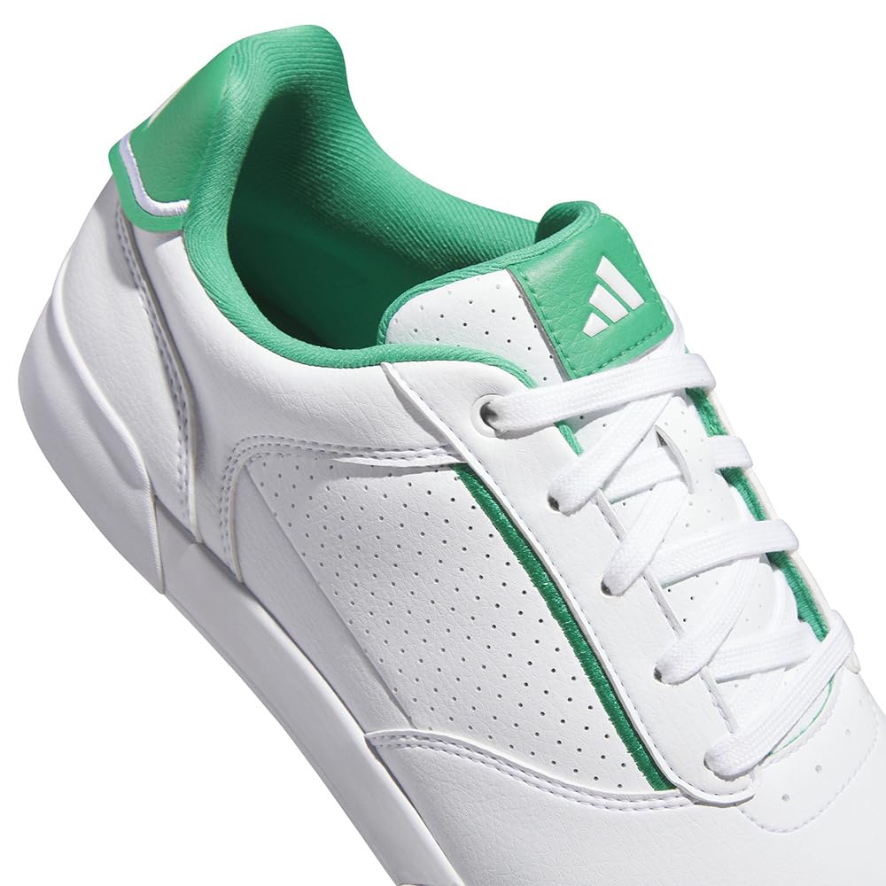 adidas Retro Cross Spikeless Golf Shoes GV6912W/GR (White x Green/Size 24.5/Men's)