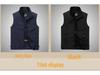 New LOGO Men's Slim Spring Outdoor Vest Jacket for Fishing & Photography (7882)