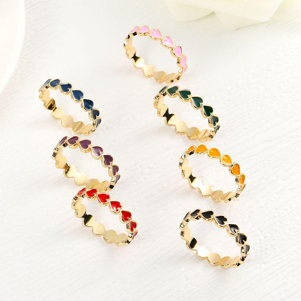 

Подарки, высококачественное изысканное персиковое сердце, масляное кольцо, кольца для любви, ювелирные изделия