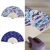 Folding Hand Fan,Fabric Hand Held Folding Fans Chinese Kung Fu Hand Fan Decorative Folding Fans for Dance,Performances
