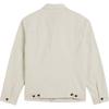Levis SS25 Linen Denim Series Loose Fit Pointed Collar Jacket With Front Pocket Logo Men Jackets White A5782-0063