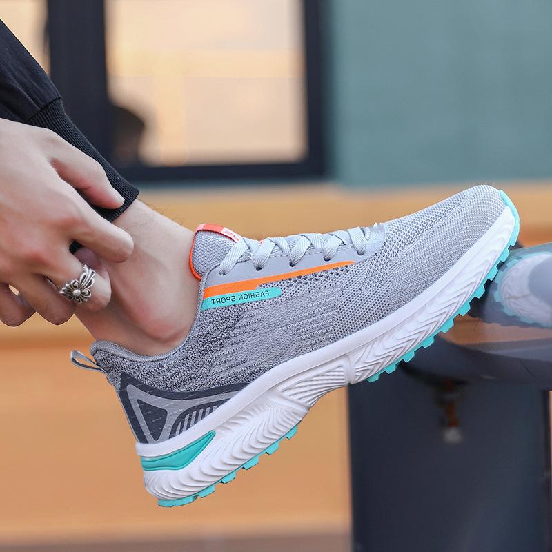 High-quality Outdoor Running Shoes, Spring and Autumn Mesh Breathable Casual Shoes, Wear-resistant and Non-slip Sports Shoes