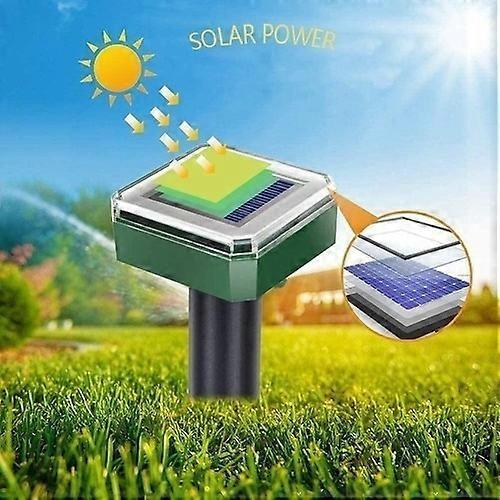 Ultrasonic Solar Repellent Scare Pests Snakes Rats
