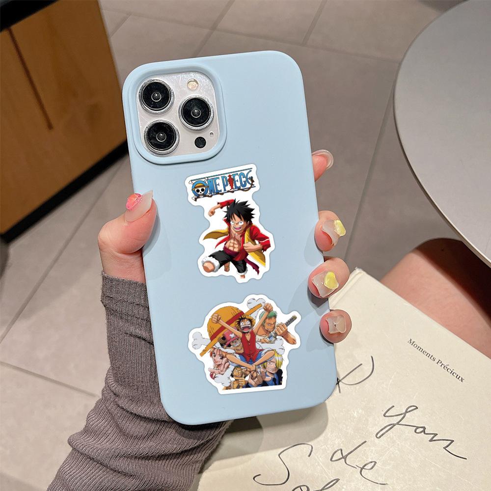 10/30/50pcs ONE PIECE Anime Graffiti Stickers Zoro Luffy Decals Toys Cool DIY Skateboard Luggage Laptop Reward Decals Toys