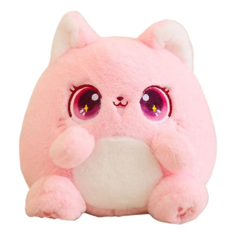 25/35cm Cat Doll Simulation Plush Toy Handmade Doll Cartoon Anime Cute Pillow Cushion Home Decoration Children's Birthday Gift T