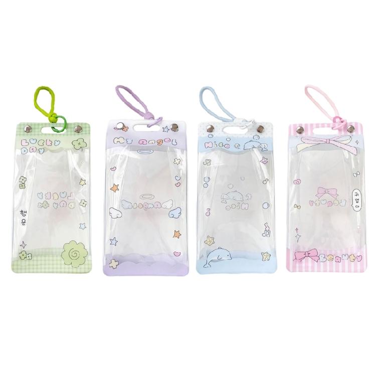 Plastic Hanging Doll Protective Case Portable Water-Resistant Organizer Storage Container For Travel And Home Use