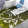 Nash Fishing Logo Floor Mat INS Style Soft Bedroom Floor House Laundry Room Mat Anti-skid Bedside Area Rugs