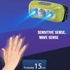 Portable Mini Sensor Headlamp LED Strong USB Rechargeable Head Light Flashlight Night Fishing Camping Headlights Front Lantern