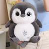 Realistische Dikke Pinguïn Pluche Speelgoed Zacht Pluizig Antarctische Pinguïn Knuffeldier Pop Schattige Pinguïn Pluche Speeltje Cadeau
