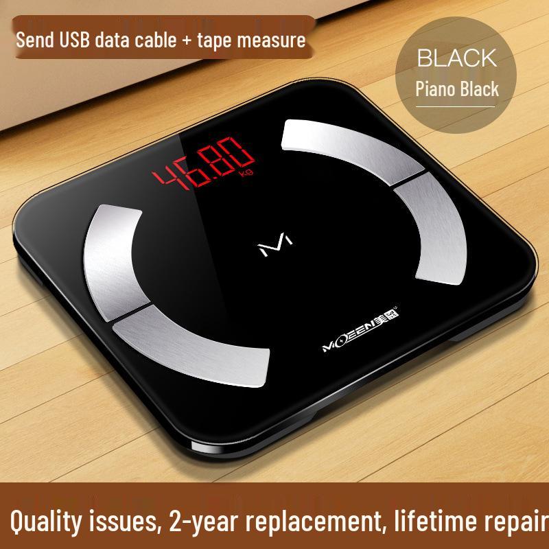 High Precision Digital Body Weight and Fat Scale - Durable Household Scale
