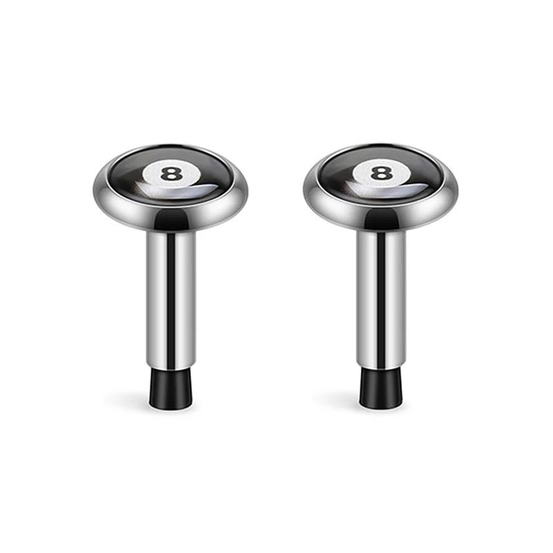 2Pcs Car Door Safety Metal Bolt Door Lock Button Pin Decor For MINI COOPER S One JCW F53 F54 F55 F56 F60 R50 R55 R56 R57 R60 R61