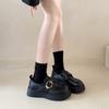 British style platform loafers women's 2025 spring and summer new thick heel retro fashion small Mary Jane small leather shoes