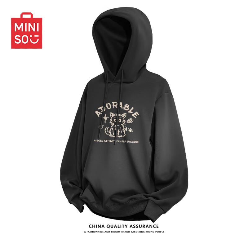 

Худи унисекс MINISO с принтом кота-скетча 5XL