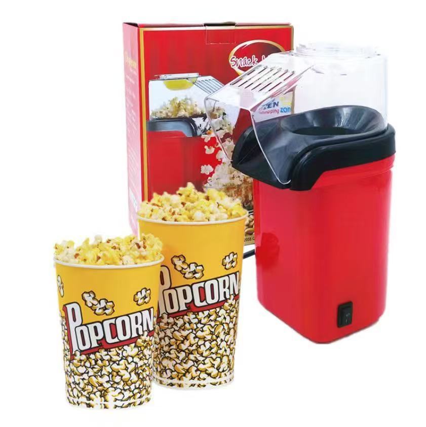 Home Use Electric Popcorn Maker With Hot Air Technology For Family Snack Days