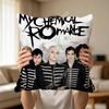 My CChemical RRomance MCR Band Pillow Cover Sofa Couch Cushion Case Creative Workspace Accent Home Decor
