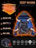Mountain Winter Motorcycle Ski Plus JP M [KEFITEVD] Men's Parka, Jacket, Windproof, Jacket, Wear, Workwear, Fishing, Cycling, Hiking, Warm, Sizes,