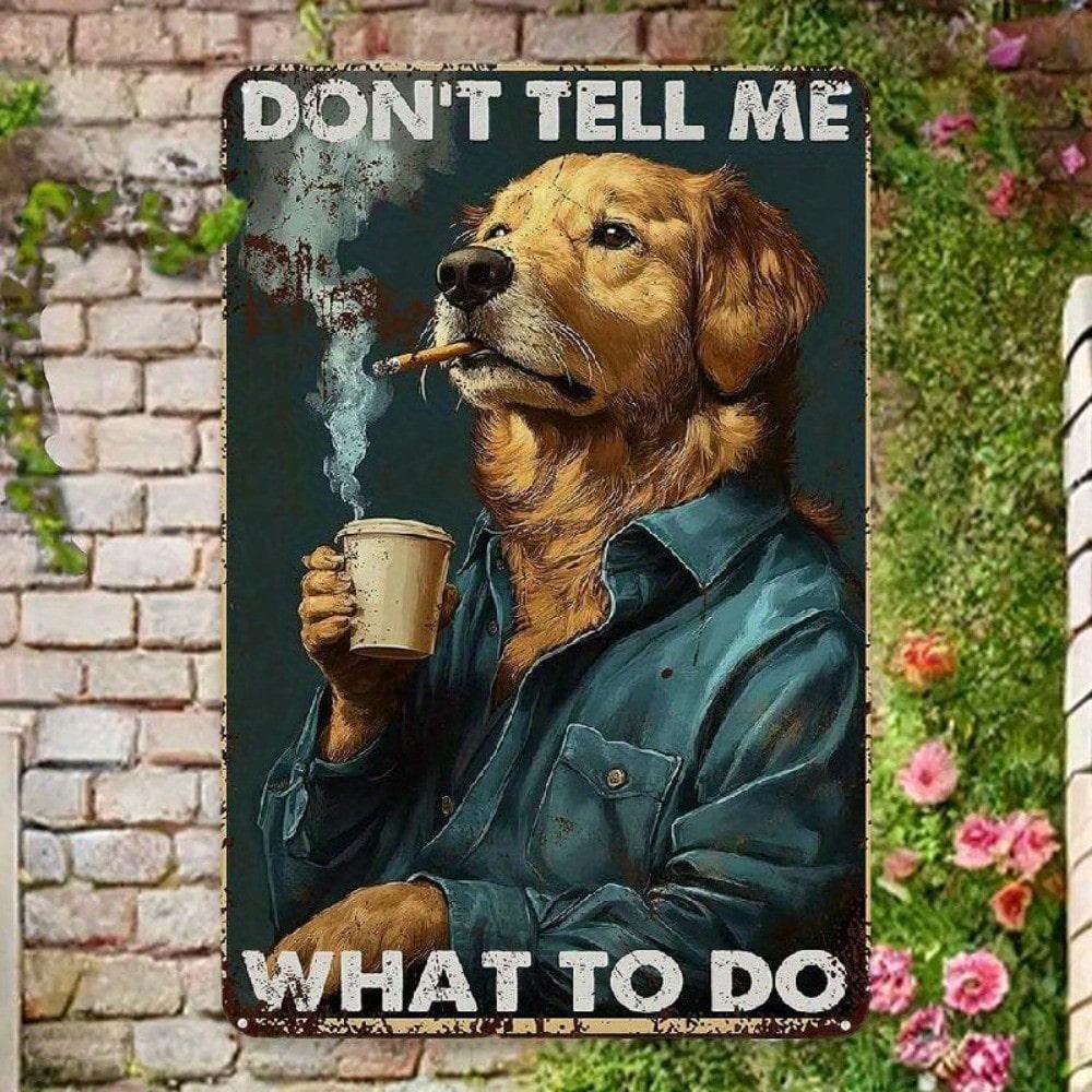 Retro Metal Paintings, Furniture, Living Room Decoration 20x30cm