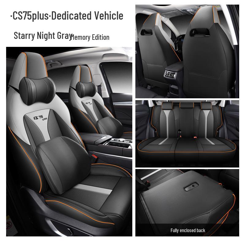 Cojín Universal para Asiento de Coche para Todas las Estaciones para Changan CS75 PLUS 2ª/3ª Generación - Cobertura Completa