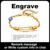 Bracelet Cœur Personnalisé pour Petite Fille Garçon, Bracelet à Identité Nom Gravable, Chaîne en Acier Inoxydable Personnalisée Cadeau d'Anniversaire