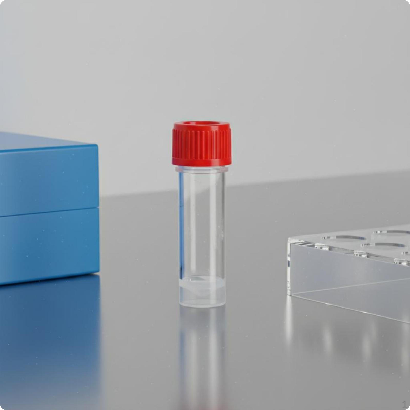 Thick Wall Centrifuge Tube PP Material Self Standing Screw Cap Scientific Consumable