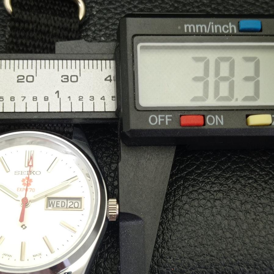 REFURBISHED SEIKO EXPO 70 AUTOMATIC 6309A JAPAN MENS SILVER DIAL WATCH A427263-2 QRL-a427263