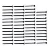 50Pcs Blue Self Tapping Screw Set Spring Steel Coarse Thread Furniture Self Tapping Screw Kit 6 X 1‑1 2in
