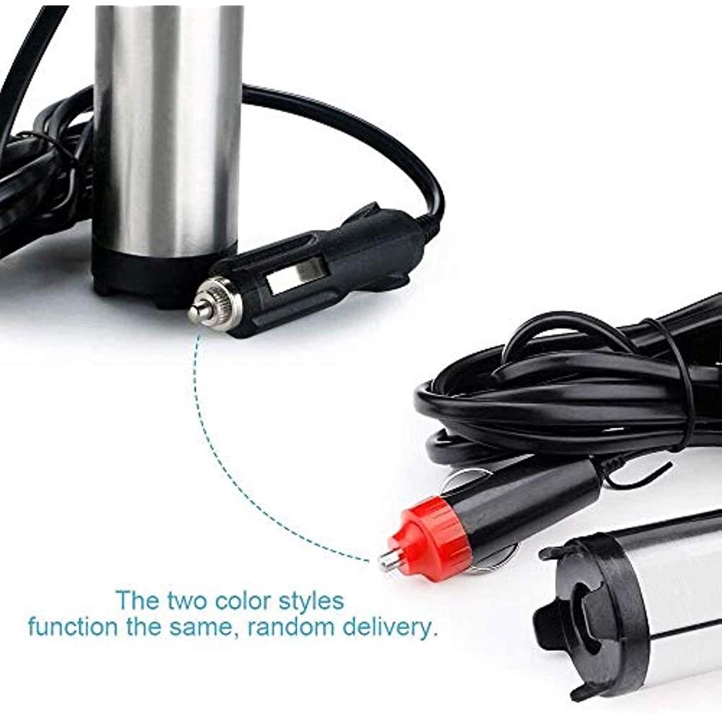 DC 12V 38 mm Olejové čerpadlo Vodní čerpadlo Olej Nafta Palivo Olej Voda Ponorné čerpadlo Přečerpávání paliva pro auto Karavan Námořní člun