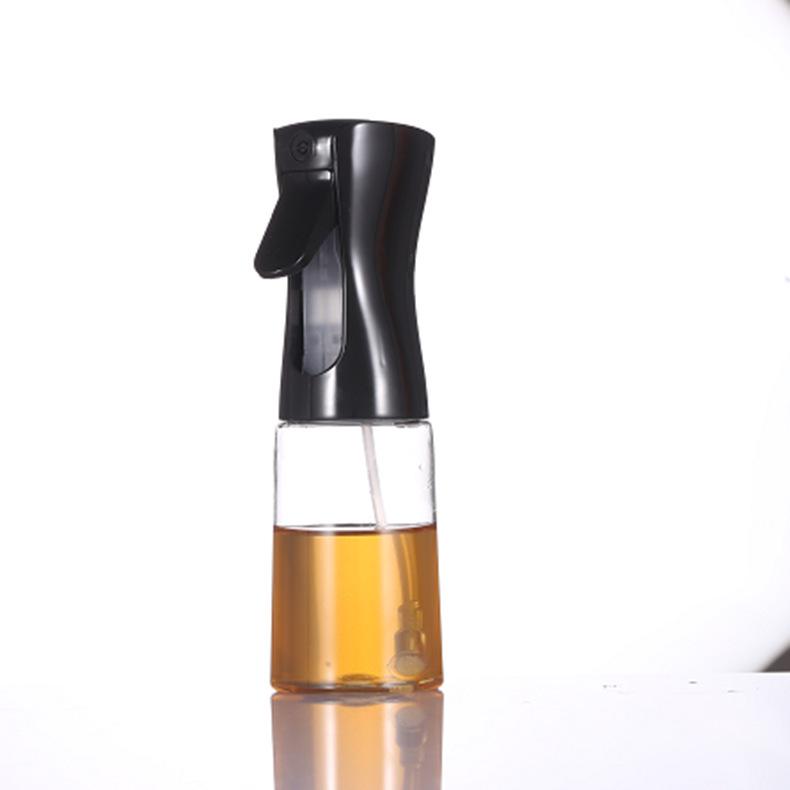 Press-Type Oil Control Spray Bottle for Kitchen and BBQ – Food Grade for Olive Oil & Soy Sauce