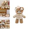Cute Pajamas And Hats Teddy Bears Plush Toys Doll Children Toy For Kids And Home Decor