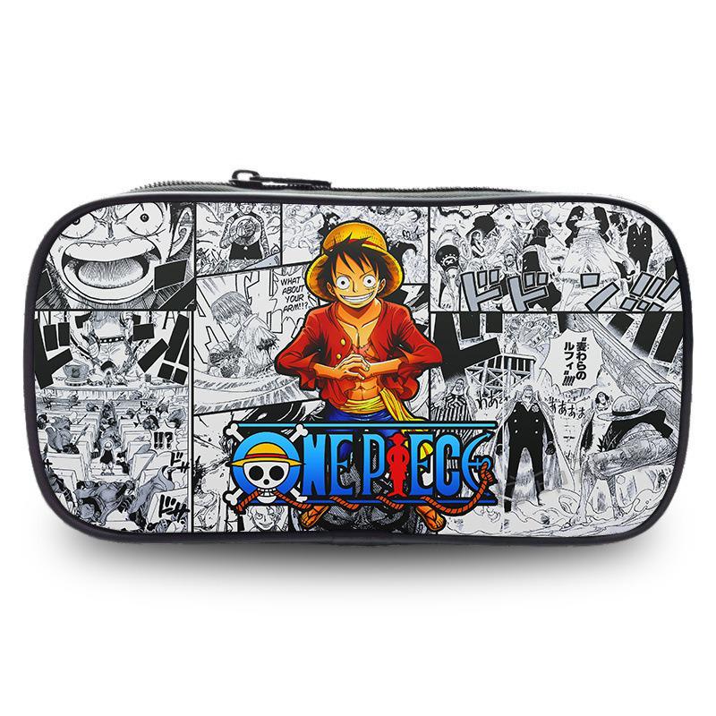 Large Capacity Student Pencil Cases - Printed Single-Layer Stationery Bags