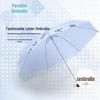 Paradise Fun Alphabet Sky Blue Windproof Folding Umbrella