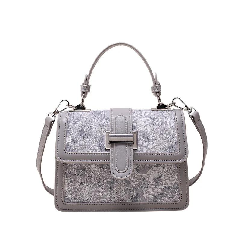 

Женские роскошные легкие сумки сумки с цветочным принтом сумки для отдыха и поездок на работу сумки с верхней ручкой