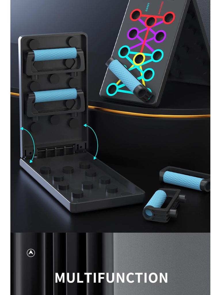 Suport multifuncțional pentru flotări, placă de fitness pentru antrenament acasă