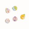 Cartoon Donut Trendy Handpainted Resin Material Summer 2021 Collection