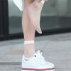 Women White Fishnet Ankle High Socks Lady Mesh Lace Fish Net Short Socks New