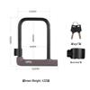Trava em U Lishi para Bicicletas e E-bikes