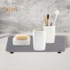 1/2Pcs Quick-Drying Sink Tray Organizer Diatom Mud Mat Eco-Stylish Stone Counter Sponge Holder Bathroom Kitchen Soap Brush Dispenser Rack