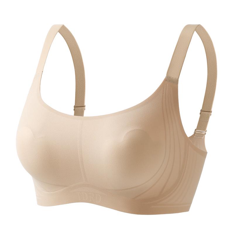 Seamless Jelly Lift Bra: Ultra-Thin, Breathable, Invisible Support with Rabbit Ear Design for Women