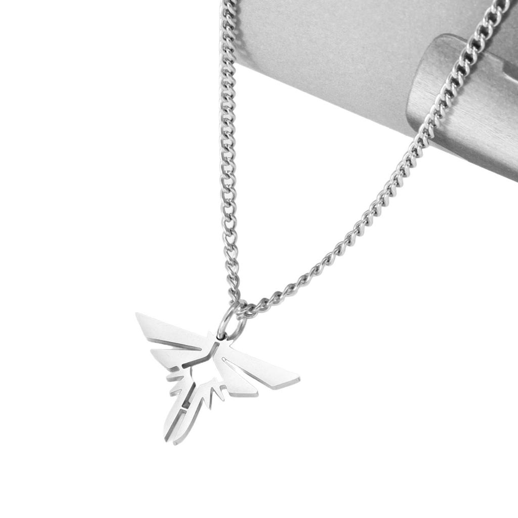 New Last of Us Titanium Steel Necklace Pendant Stackable