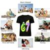 Fun Food Number 67 Print Casual Top For Men And Women Pure cotton T-shirt