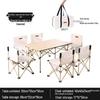 Portable Camping Folding Table and Chair Set