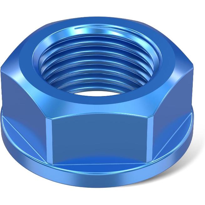 NICECNC M16XP1.5 Front Axle Shaft Lock Nut Dirt Bike Compatible with Yamaha YZ125 YZ250 05-21 YZ250F YZ450F 05-13 YZ125X 17-21 YZ250X 16-21 WR250F