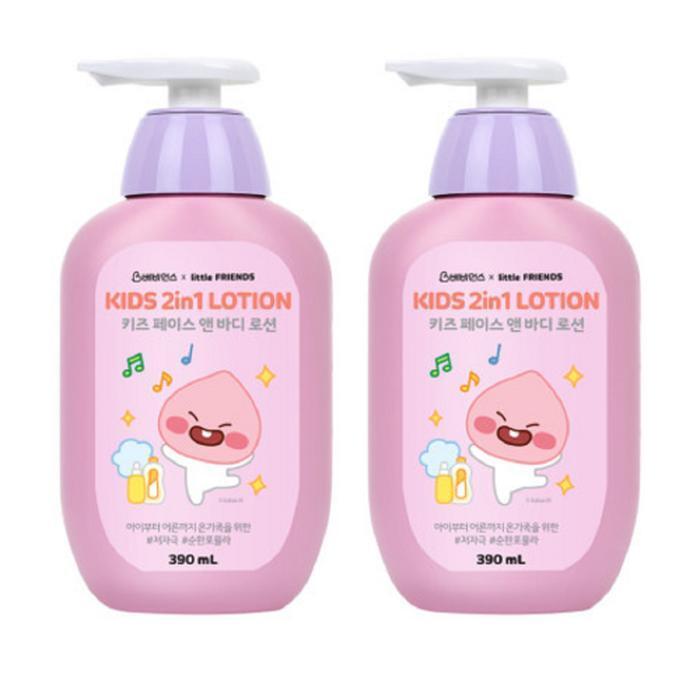 Babience Kids Face & Body Lotion Apeach 390ML x 2 (39634451)
