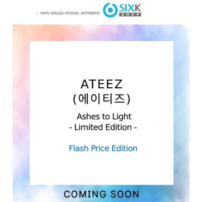 [Pre-order] ATEEZ - 2nd Japan Full Album [Ashes to Light] Limited Flash Price Edition
