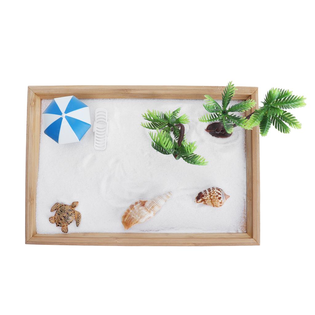 Ocean Sand Tray Decoration Desktop Sandbox Ornament Micro Landscape Crafts DIY Accessories