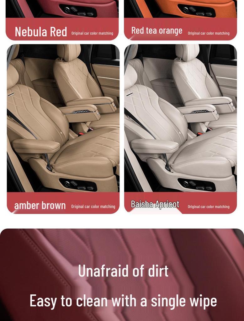 AITO M7/M8/M9 Second Row Armrest Protective Cover - Car Interior Accessory