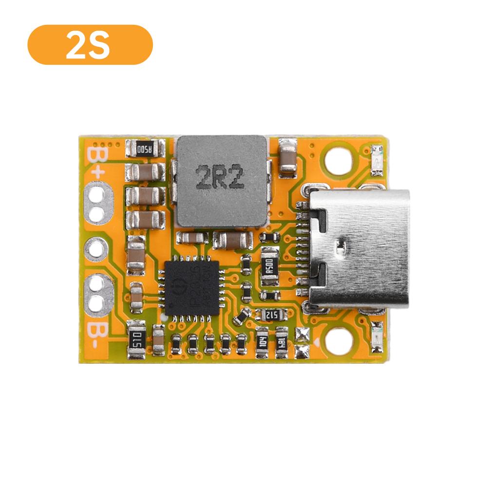 2S 3S Charging Module Mini Lithium-ion Battery Type C Interface Support QC Fast Charging With Charging Indicator Light
