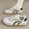 Mode 2025 Frühling Herbst Neue Damen Colorblock Sneakers Leicht Flach Canvas Lässige Sportschuhe Vielseitige Streetwear Tägliche Flats