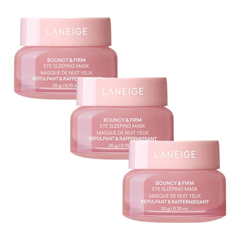LANEIGE Bouncy & Firm Eye Sleeping Mask 20g – Cooling Gel Eye Mask, Overnight Eye Care, Hydrating & Smooth Eye Area